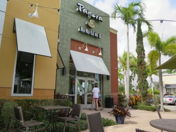 Wide open spot on the intracoastal with views of both bridges, and breezy gazebos with picnic tables.
