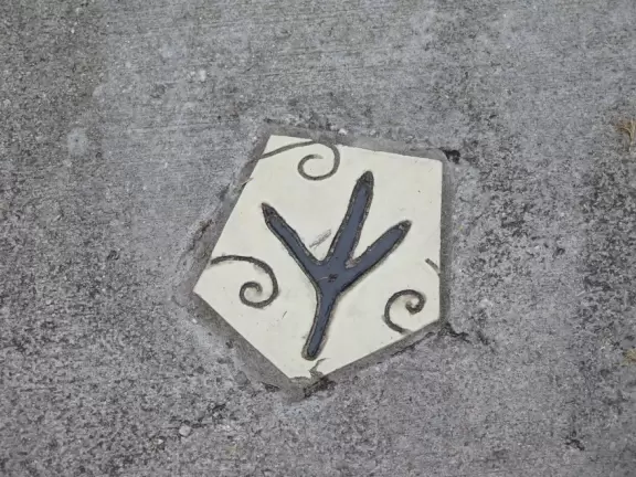 Large playground with sand floor and huge shade canopy, plus hike through a jungle paradise!