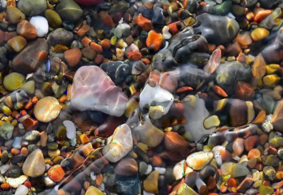 Nice playground by large windswept cove.