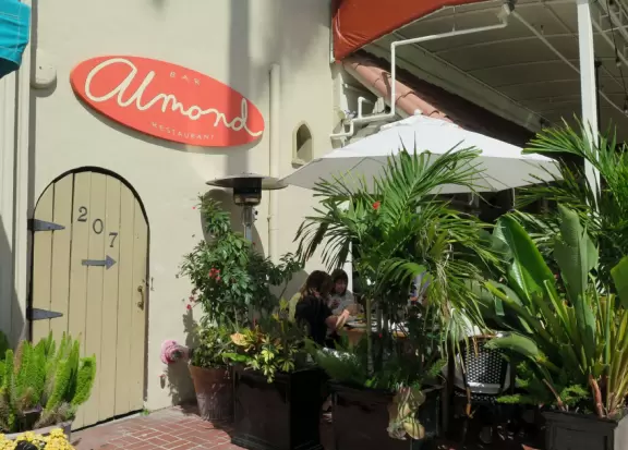 Beautiful area with Spanish alleys, and interesting shops and cafes.