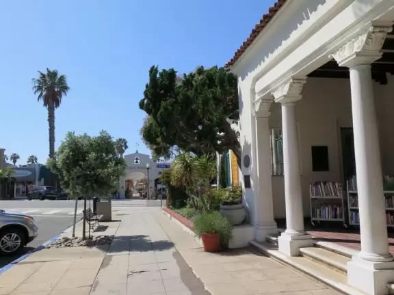 Healthy cafes, sweet Mary Star of the Sea Church, coffee shops, and walk past the amazing cliffs and coves of La Jolla.