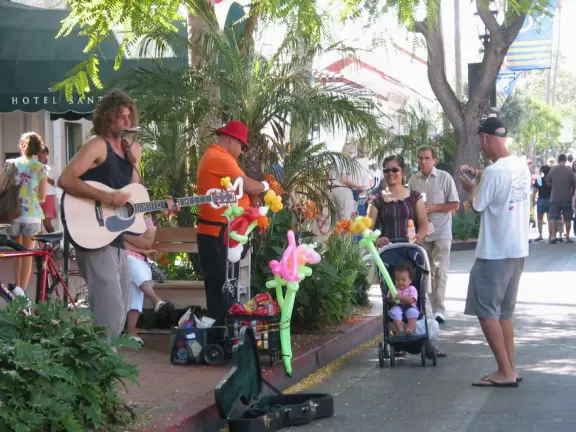 Colorful, delicious farmers market along lovely State Street.