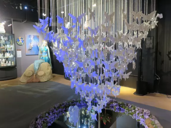 Beautiful collection of glass and clay objects!