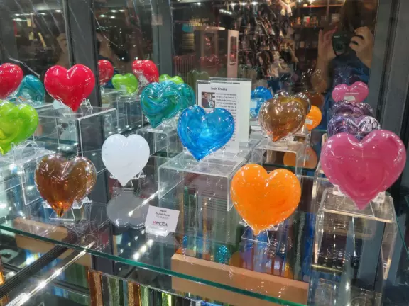 Beautiful collection of glass and clay objects!