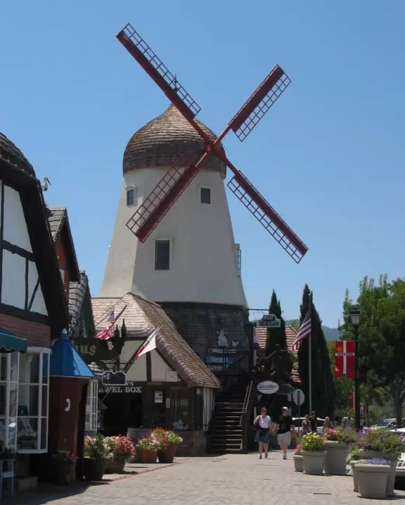 A Danish-American town that is a bit of a tourist trap, but charming nonetheless.