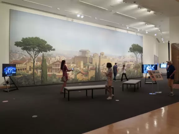 Large, airy museum with fantastic temporary exhibits!