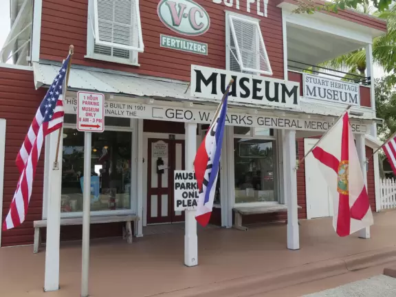 Historic main strip that looks dowdy from a distance but is actually very nice up close! Incredible waterfront stage and boardwalk!