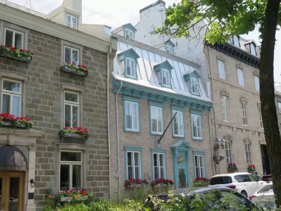 Space age playground near the old rampart walls.