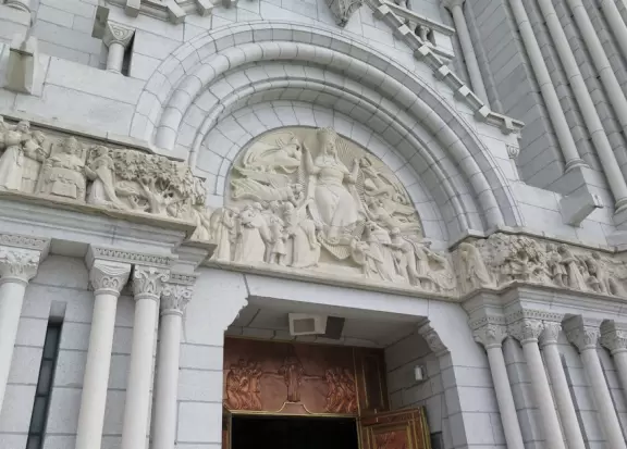 One of the nicest churches I've ever seen! In the countryside near Quebec City.