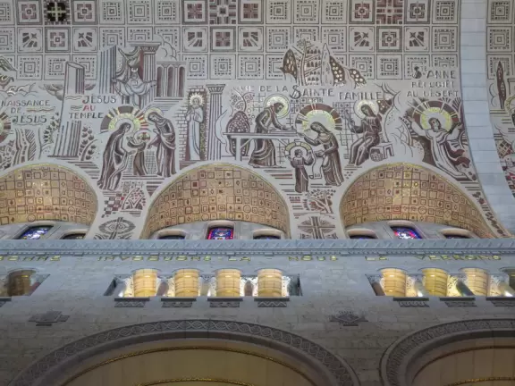 One of the nicest churches I've ever seen! In the countryside near Quebec City.