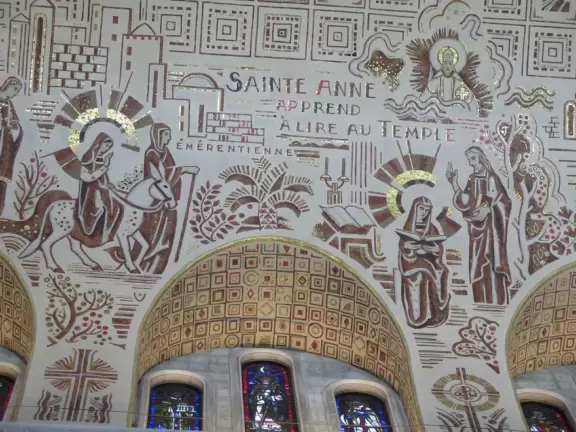 One of the nicest churches I've ever seen! In the countryside near Quebec City.