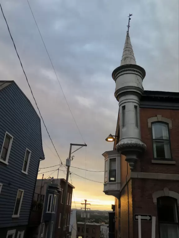 Cute street with cafes and markets, with more locals than tourists. Buzzing nightlife.
