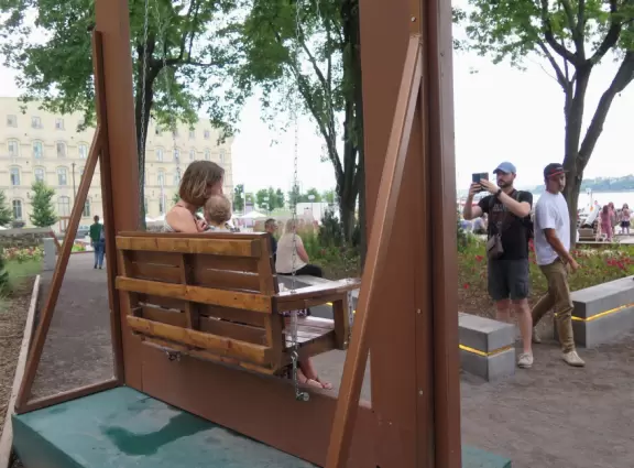 The oldest part of Quebec City. An amazing area of galleries, shops, cafes, incredible architecture, flower baskets, cobblestone streets, and the waterfront.