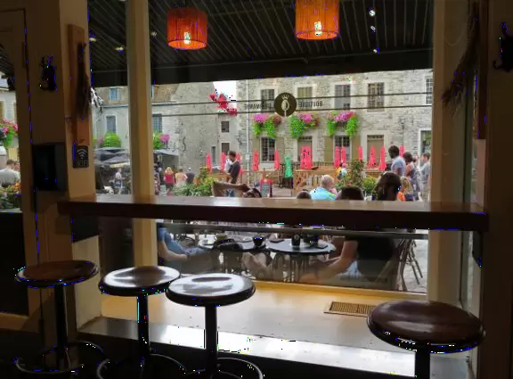 The oldest part of Quebec City. An amazing area of galleries, shops, cafes, incredible architecture, flower baskets, cobblestone streets, and the waterfront.