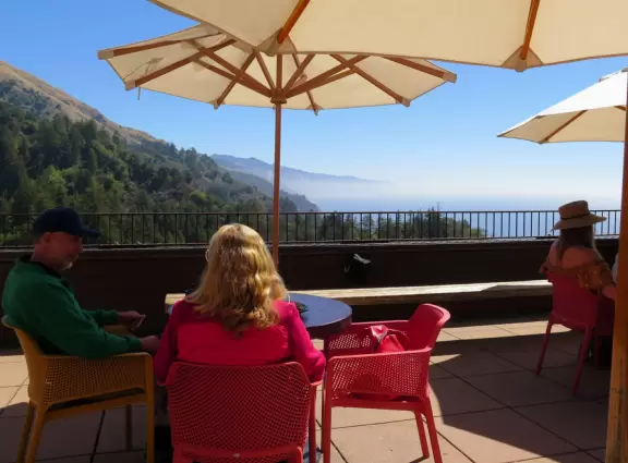 Stunning beauty! Blue-green water seen from vertical cliffs. Many breathtaking stops along the way.