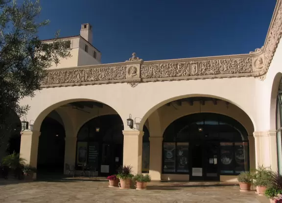 SB Public Market is a hip indoor space with cafes, and outdoor seating by a Spanish courtyard with views of quaint Victoria Court.