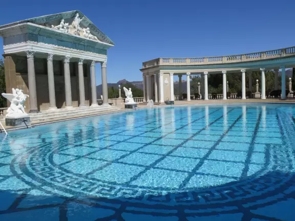 The Neptune Pool! It is memorable. 