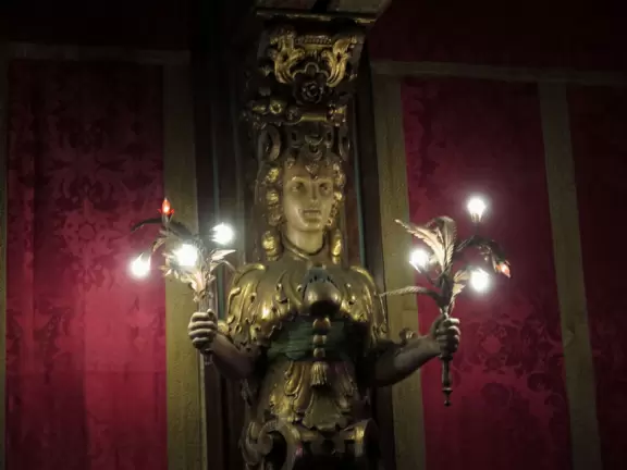 Hearst Castle is like a dream! High, high above the sea!