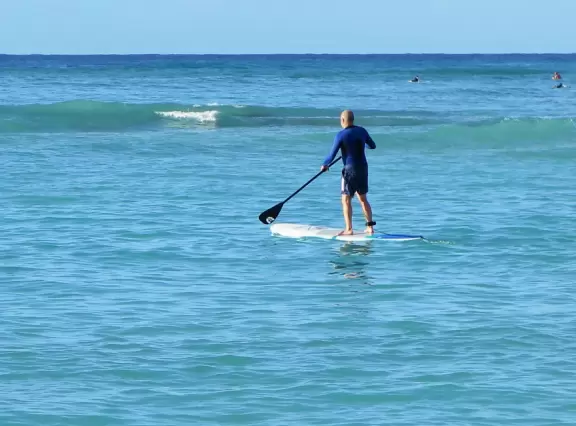 Great swim! A magical place at sunset and late into the night.