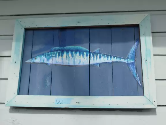 Sleepy, modest town. Good place to start a drive down Indian River Rd, or to enjoy a coffee at Old Florida Coffee Co, the most attractive spot in town.