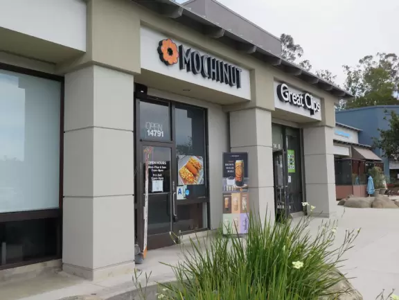 A cute suburban town in inland San Diego that looks different to the rest.