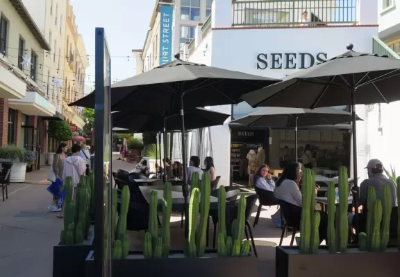 Seeds, a brunch restaurant. 