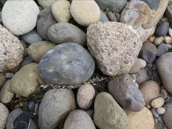 Great spot with views of Pacific Beach and its pretty pier. Stairs down to a beach of huge pebbles that you can't really walk on!