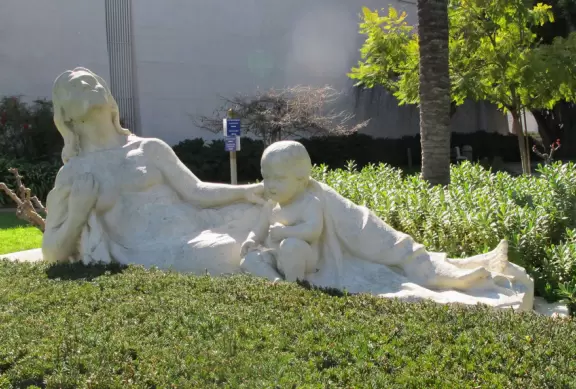 Museum run by a masonic-like church, with beautiful grounds but nothing interactive for kids.