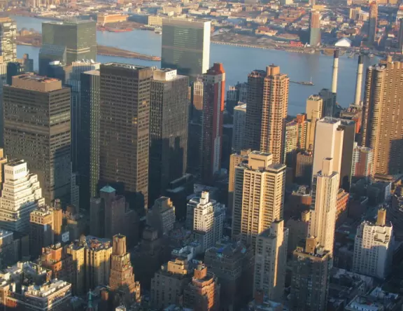You won't realize how massive New York City really is until you stand atop the Empire State Building!