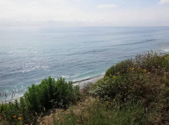 Cute town along Coast Highway, with bright cafes, and beaches just a short walk away.