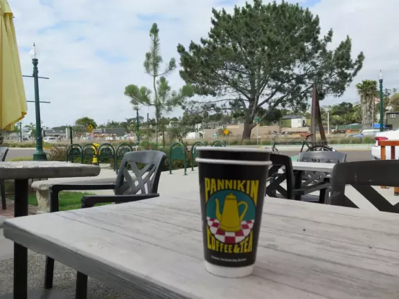 Cute town along Coast Highway, with bright cafes, and beaches just a short walk away.