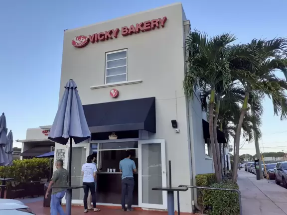 Main strip of Coral Gables, a planned community from the 1920s with a strong Latin influence.