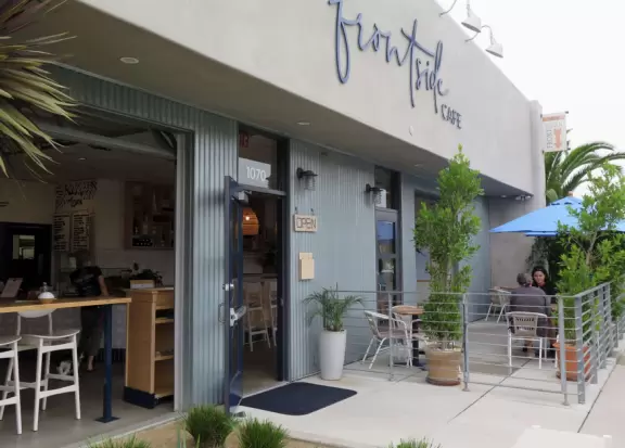 Downtown Ventura has historic architecture on hilly streets and beautiful tall trees, plus plenty of cafes.