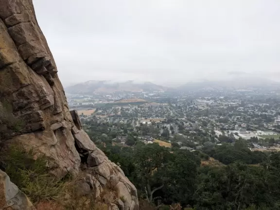 Fairly difficult hike with cute rock formations, great views, and cool breezes.