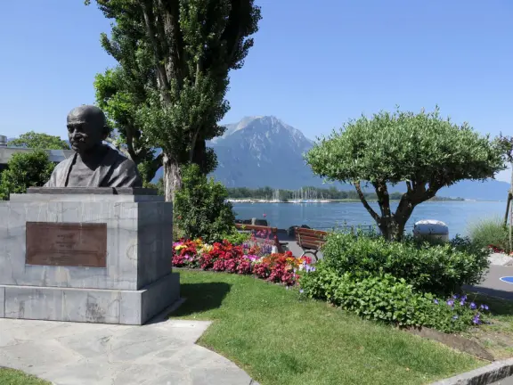 Sleepier version of Montreux with many retirees- a pleasant place to walk and an affordable place to stay in a hotel.