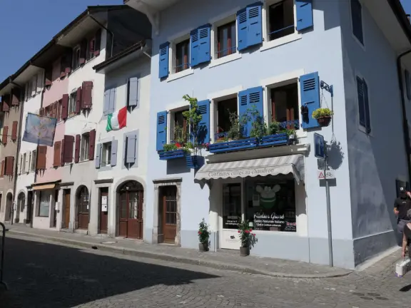 Sleepier version of Montreux with many retirees- a pleasant place to walk and an affordable place to stay in a hotel.