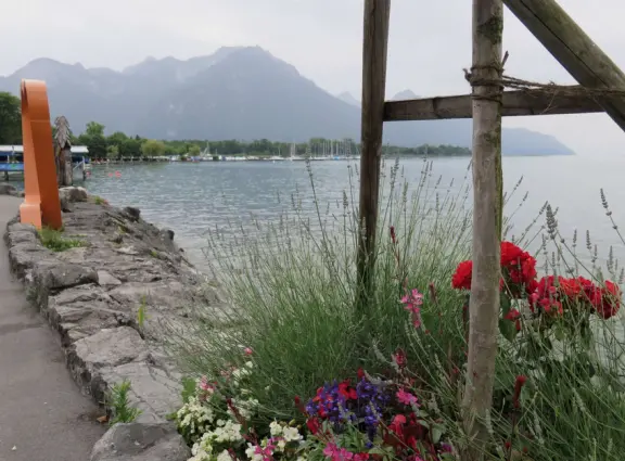 Sleepier version of Montreux with many retirees- a pleasant place to walk and an affordable place to stay in a hotel.