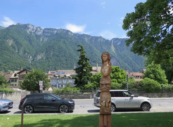 Sleepier version of Montreux with many retirees- a pleasant place to walk and an affordable place to stay in a hotel.