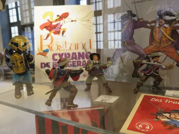 At the impressive buildings of Les Invalides, you can see Napoleon's tomb, and much medieval armor in the army museum.