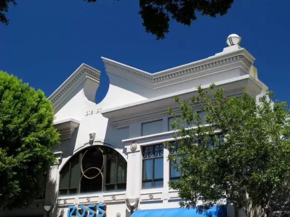 Interesting architecture on Higuera Street.