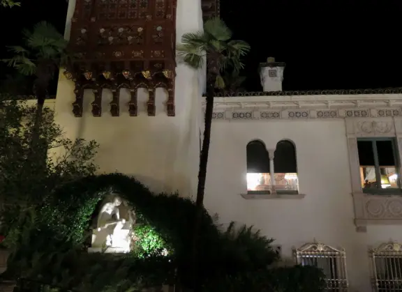 Hearst Castle is like a dream! High, high above the sea!