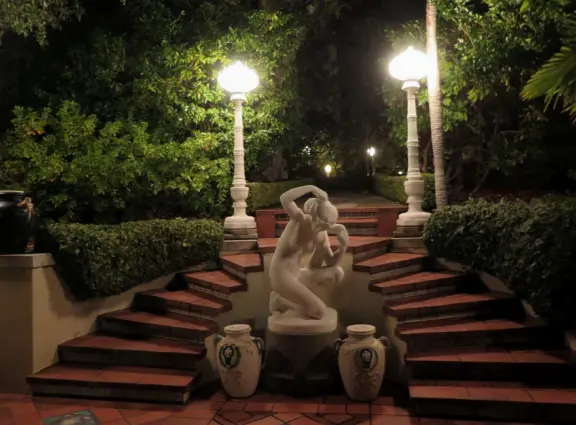 Hearst Castle is like a dream! High, high above the sea!