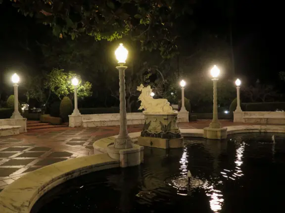 Hearst Castle is like a dream! High, high above the sea!