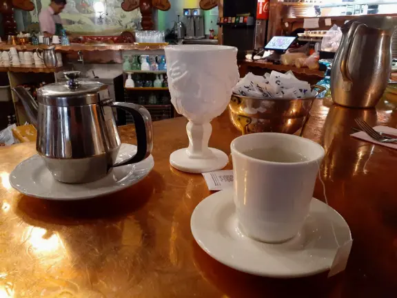 Walk the secret garden, plus admire the ranunculus flowers at the Madonna Inn entrance door in springtime, or swing, line, and ballroom dance on the fancy dance floor to live music most nights!