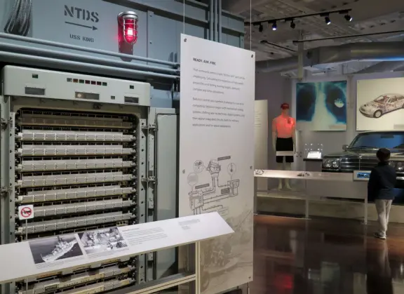 Beautiful, modern museum that is interesting to visit. Kids school aged and up will like it.