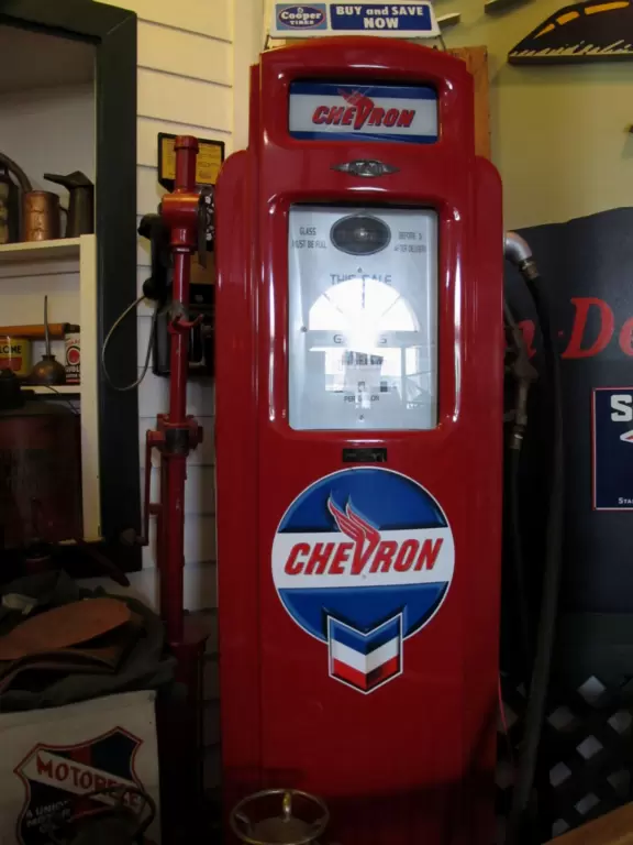 Attractive museum with working 1890s oil rig kids can watch go up and down!