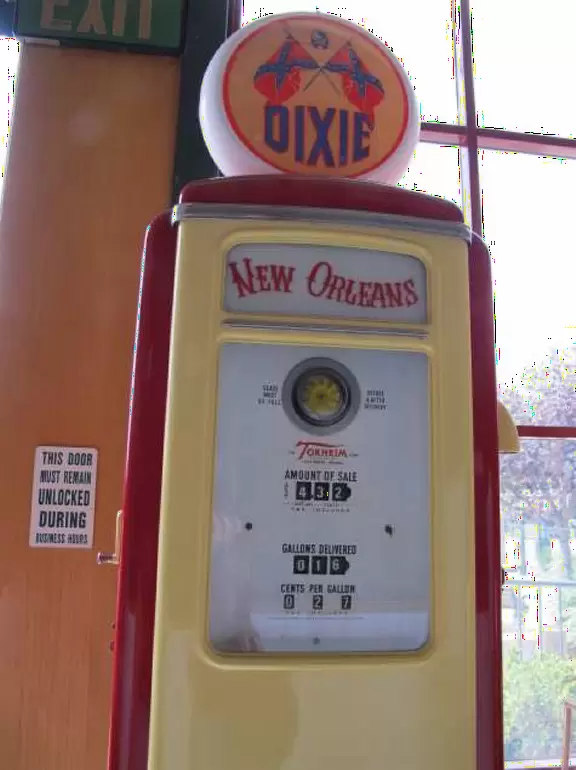 Attractive museum with working 1890s oil rig kids can watch go up and down!