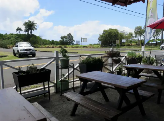 Beautiful hike above the ocean with waves crashing below.