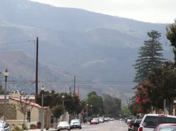 Quiet town with quaint old-style main street.