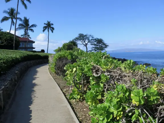 A stunning 1.5 mile path over the sea, sometimes on cliffs, sometimes in front of resorts. The southern section feels like you're in Greece!
